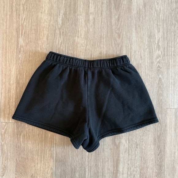 Aerie Cloud Fleece Shorts 3” Black, size S, like new! - Picture 3 of 4